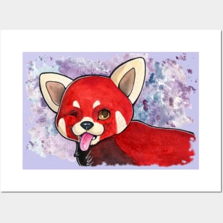 Red Panda :P Posters and Art